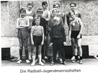 Radball-Jugend 1970 : Walter Weber, Bernhard Vollmer, Norbert Nowert, Heinz-Ulrich Voßhans, Ulrich Schürmann,Herbert Overbeck,   Uwe Weinekötter, Klaus Österwinter, Georg Nowert, Dieter Österwinter